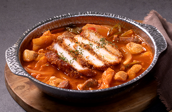 돈카츠 김치나베