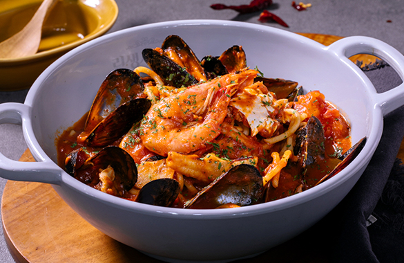 해장토마토 국물파스타